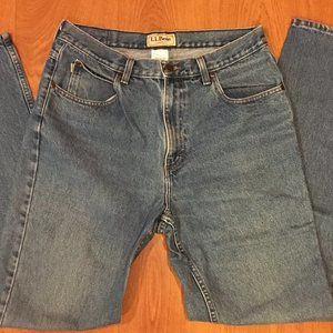 Men's L.L.Bean Double L Classic Fit Jeans 33 x 34